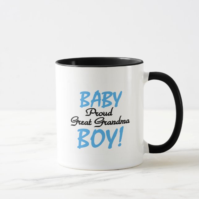 Stolze große Großmutter-Baby-T-Shirts und Tasse (Rechts)