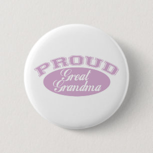 Stolze große Großmutter Button