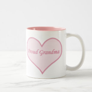 Stolze Großmutter-Tasse, rosa Zweifarbige Tasse
