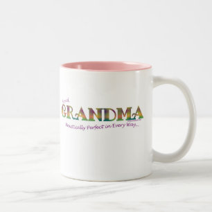 STOLZE GROSSMUTTER ZWEIFARBIGE TASSE