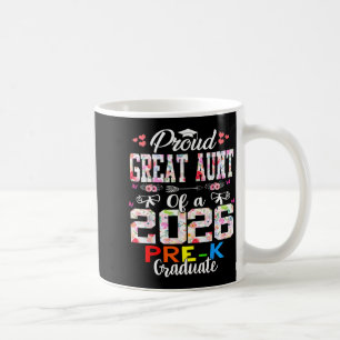 Stolze Großtante der 2026er Vorschulabsolventinnen Kaffeetasse