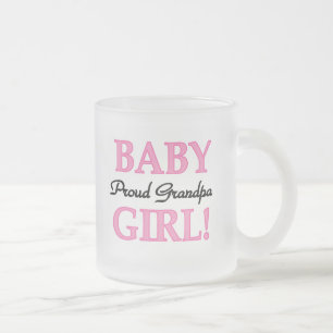 Stolze Großvater-Baby-Mädchen-T - Shirts und Mattglastasse