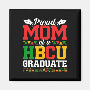 Stolze Hbcu Absolventin Mama Afrikanisch Amerikani Magnet