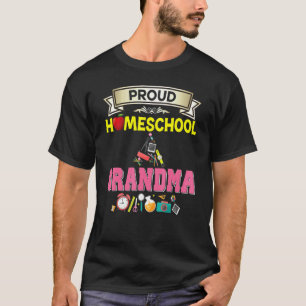 Stolze Homeschool-Oma Back To School Mami Motte T-Shirt