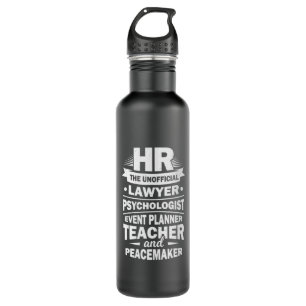 Stolze Humanressourcen Edelstahlflasche