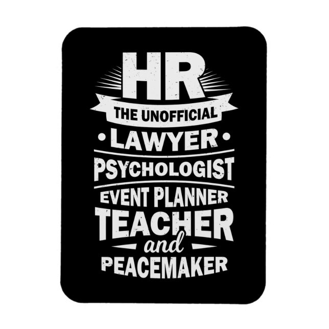 Stolze Humanressourcen Magnet (Vertikal)