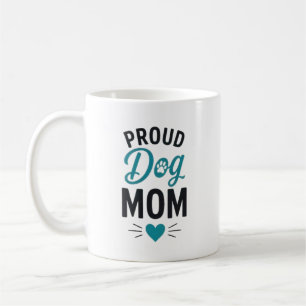 Stolze Hunde-Mama Hunde-Liebhaberin Typografie-Des Kaffeetasse
