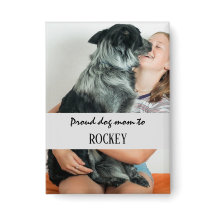 Stolze Hundemutter personalisiertes Bild und Name
