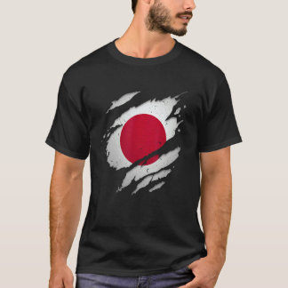 Stolze japanische Torfflagge bricht Japan T-Shirt