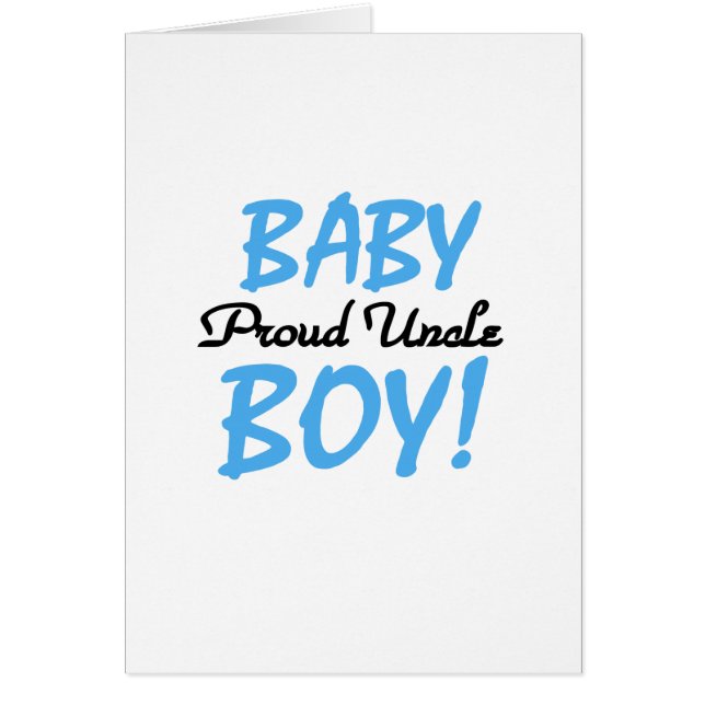 Stolze Jungen-T - Shirts und Geschenke Onkel-Baby (Vorne)