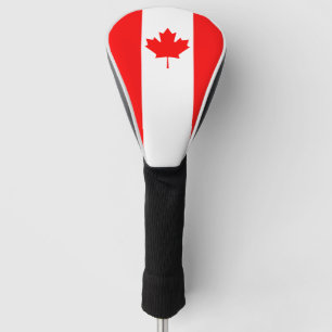 Stolze kanadische Flagge Kanadas Ahorn Leaf Golfer Golf Headcover