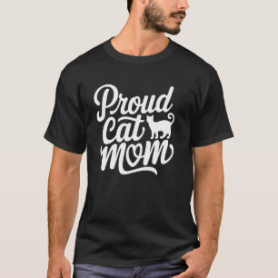 Stolze Katzen-Mama T-Shirt