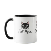 Stolze Katzenmutter Kaffeetasse - Süßes Haustier-M