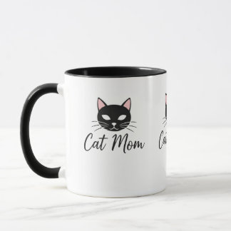 Stolze Katzenmutter Kaffeetasse - Süßes Haustier-M