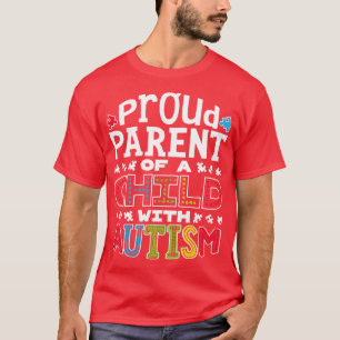 Stolze Kinderautismus für Männer Frauen Mädchen Mä T-Shirt