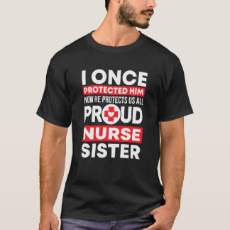 Stolze Krankenschwester Schwester Liebe Rn Bruder T-Shirt