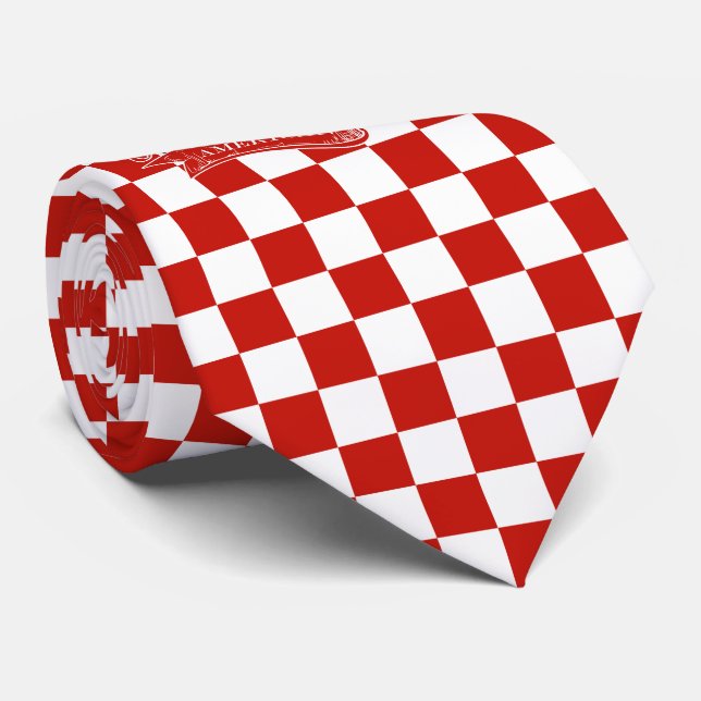 Stolze kroatische amerikanische Krawatte (Gerollt)