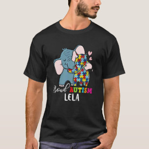 Stolze Lela-Autismus-Bewusstseins-Familien-Matchin T-Shirt