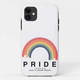 Stolze Liebe gewinnt farbenfrohe Rainbow LGBTQ Case-Mate iPhone Hülle