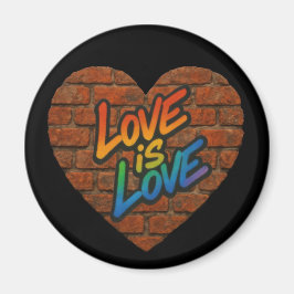 Stolze Liebe ist Liebe Magnet