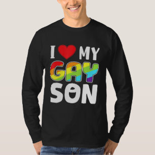 Stolze Liebe Mutter Vater Son Matching Mama Vater  T-Shirt