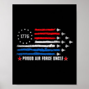 Stolze Luftwaffe am 4. Juli 1776 US-amerikanisch Poster