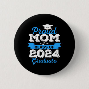 Stolze Mama 2024 Graduate Phantastische Uni Button