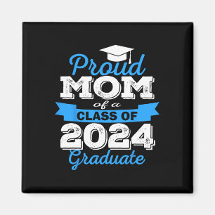 Stolze Mama 2024 Graduate Phantastische Uni Magnet