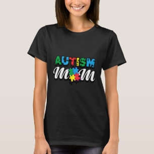 Stolze Mama Autismus Bewusstsein für Frauen Männer T-Shirt