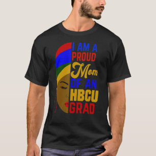 Stolze Mama der HBCU Grad afrozentrisch T-Shirt