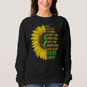 Stolze Mama der Scoliose Kriegererkennungsmonat Sweatshirt