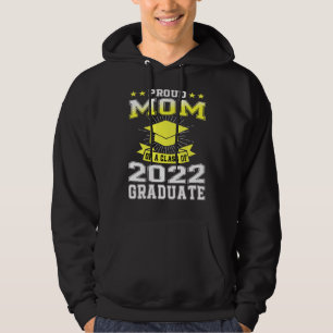 Stolze Mama der Senior 2022 Family Matching Gradua Hoodie