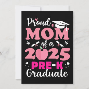 Stolze Mama des Graduate 2025 Einladung