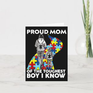 Stolze Mama des härtesten Jungen, den ich kenne Au Karte
