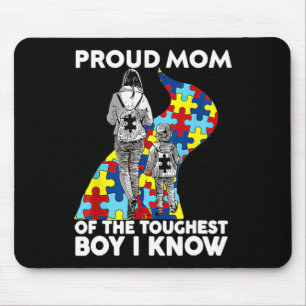 Stolze Mama des härtesten Jungen, den ich kenne Au Mousepad