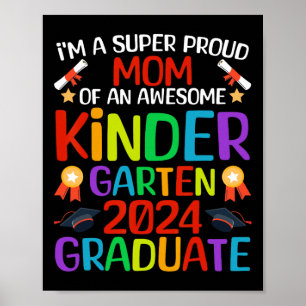 Stolze Mama des Phantastischen Kindergartens 2024 Poster