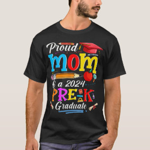 Stolze Mama einer 2024 vor dem Schuljahr 2024 gegr T-Shirt