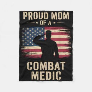 Stolze Mama einer Combat Medic Veterans Day Mama G Fleecedecke