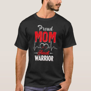 Stolze Mama einer Herzkriegsmutter T-Shirt