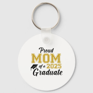 Stolze Mama eines 2025 Graduate Mama Abschluss 202 Schlüsselanhänger