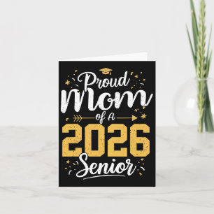 Stolze Mama eines 2026 Senior 2026 Cl von 2026 Gra Karte