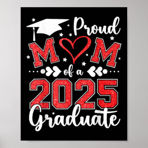 Stolze Mama eines Abschlusses für die Mama 2025 (G Poster