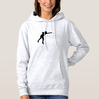 Stolze Mama eines Fencer Hoodie