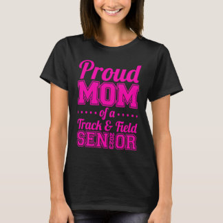 Stolze Mama eines Gleises und eines Feldleitsystem T-Shirt
