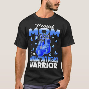 Stolze Mama eines Huntingtonschen Krankheitskriege T-Shirt