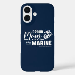 Stolze Mama eines Meeres - Weiß iPhone 16 Hülle