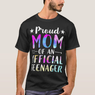 Stolze Mama eines Offiziellen Teenagers am 13. Geb T-Shirt