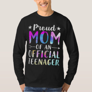 Stolze Mama eines Offiziellen Teenagers am 13. Geb T-Shirt