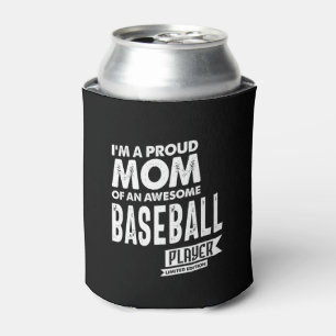 Stolze Mama eines Phantastischen Baseballspielers Dosenkühler