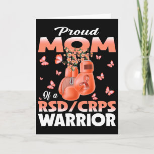 Stolze Mama eines Rsd-Crps-Krieger-Sensibilisierun Karte